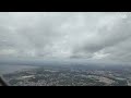 airbus a321 delta full takeoff from orlando on the day hurricane helene arrived