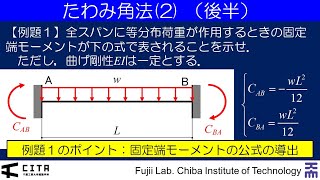 講義ダイジェスト例題編 不静定構造の力学08-2-20201124Ver