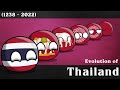 Evolution of Thailand (1238 - 2022)