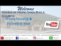 Sunday Morrning Worship Service | September 29, 2024