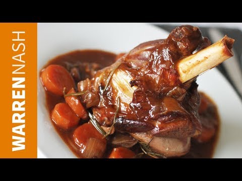 How to cook Lamb Shanks - In the Oven - Recipes by Warren Nash How to cook Lamb Shanks - In the Oven - Recipes by Warren Nash