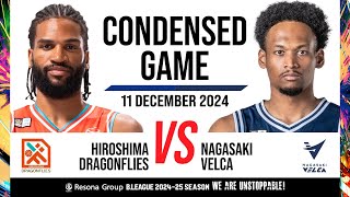 Hiroshima Dragonflies vs. Nagasaki Velca - Condensed Game