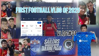 FOOTBALL VLOG  2025 VLOG # 01 | LCS vs TPU (Sun, 9 Feb 2025)  | Adventure With Dan