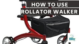 Best and Quality Aluminium Rollator: How to use a Rollator Walker