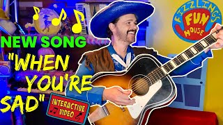 Educational Kids Singalong | When You're Sad Song | Fizzling's Fun House