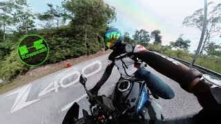 KAWASAKI Z400 MALAYSIA | NIMBLE DAN POWERFULL? | TEST RIDE UNTUK SEMINGGU!