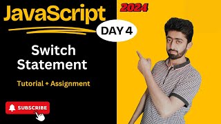 Switch Statement in JavaScript tutorial | web development course/JavaScript 2024 | lecture 4