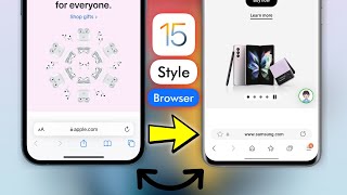 IOS 15 Style Browser for all Samsung devices!