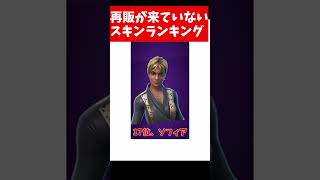 再販が来ていないスキンランキング #shorts #フォートナイト #フォトナ #ゆっくり実況 #fortnite #スキン #再販が来ていないスキン