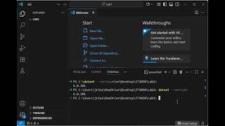 Creating a C# Console App in Visual Studio Code