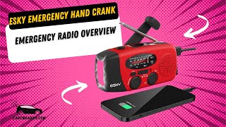 Esky Emergency Hand Crank Overview