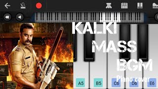 Kalki Mass BGM walk band Piano Cover like share and subscribe