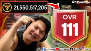 FC Mobile | จัดทีมไอดีลูกเพจ ด้วยงบ 21,500 M เน้น OVR และ H2H จะได้ OVR เท่าไหร่ ?