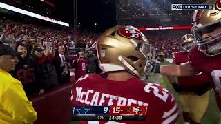 Christian McCaffrey gives 49ers the lead