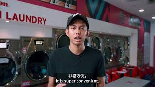 Laundry experience for today lifestyle in Malaysia