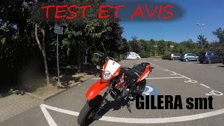 Test Routier et avis: Gilera SMT 50cc (+stoppie)