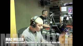 Mac Miller's first time on the radio! Freestyle On Shade 45's Showoff Radio with Statik Selektah