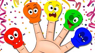 Finger Family Song | Balloon Finger Family 🎈+ More Nursery Rhymes & Fun Songs For Kids