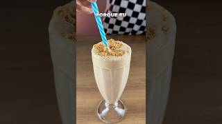 O SEGREDO DO MILKSHAKE DE FAST-FOOD!! 😋 #receitafacil #sobremesa #doces #receitas