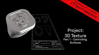 3DESIGN V9 | tutorial case:Quickly create 3D reliefs or textures_1