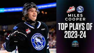 2024 NHL Draft Highlight Reel – Miles Cooper