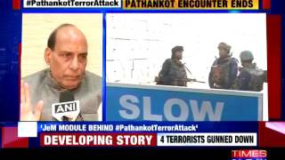 Our forces gave a befitting response in Punjab: Rajnath Singh