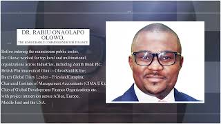 Dr  Rabiu Onaolapo Olowo