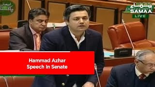 Hammad Azhar Speech In Senate | SAMAA TV | 06 March 2019