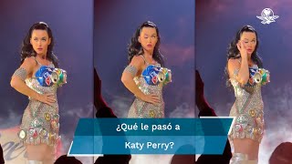 El extraño comportamiento de Katy Perry en uno de sus conciertos