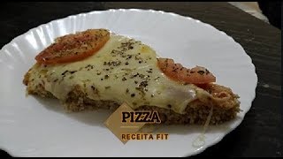 RECEITA - Pizza Fit Fácil de Fazer (Microondas)