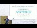 Cisco Google Hybrid Cloud Solution