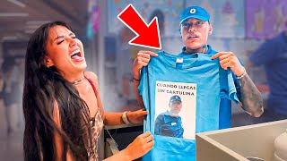 USO CAMISETAS CON CARAS DE EXTRAÑOS... BROMA SALE BIEN xD