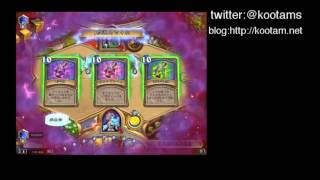 【HearthStone】#44  S36 レノメイジでランク戦（ランク6~5） 【倍速】