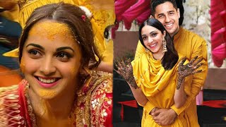 Kiara Advani and Sidharth Malhotra Grand Wedding Haldi Mehndi Ceremony video viral