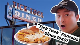 JERSEY's MOST ICONIC DINER! Why is Tick Tock Diner So Famous?