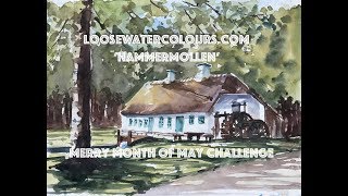 'Hammermollen' Loose Watercolours with Andrew Geeson