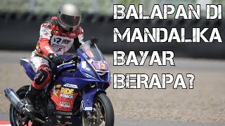 SUDDEN RACE ON THE MANDALIKA CIRCUIT [Track Day with Ride in Track]