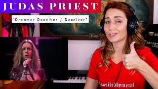 Vocal Coach reacts to Judas Priest - Dreamer Deceiver / Deceiver (BBC  Performance)