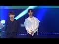 180526 서원밸리 그린콘서트 워너원 wanna one 셔츠 주섬주섬 넣고 다음 무대 준비하는 민현이 황민현focus