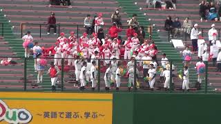 20231007⑬イニング前掛け声【旭川明成】【高校野球応援】【野球部＆女子野球部】【チアガール】（vs龍谷）