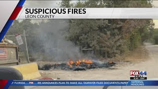 Suspicious Leon County fires under investigation