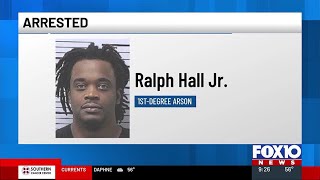 Man arrested for arson after allegedly setting house on fire near Belsaw Avenue