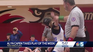 Alyn Capen takes NBC5 Play of the Week Honors