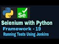 Selenium with python hybrid framework Tutorial 19 : Running Tests using Jenkins