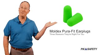 Earplugs: Moldex Pura Fit