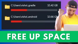 Android Studio Cache Taking too Much Space - Free Up Storage (2023)
