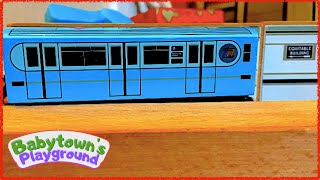 Subway, Brio, and Thomas Train kids Video