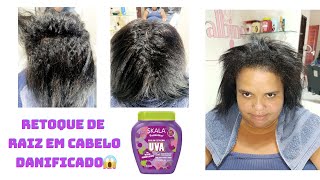 Fiz a Técnica em um Cabelo Danificado que teve corte químico 👀 Será que deu Ruim?😱