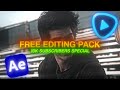 FREE Editing Pack - After Effects | 10K Special