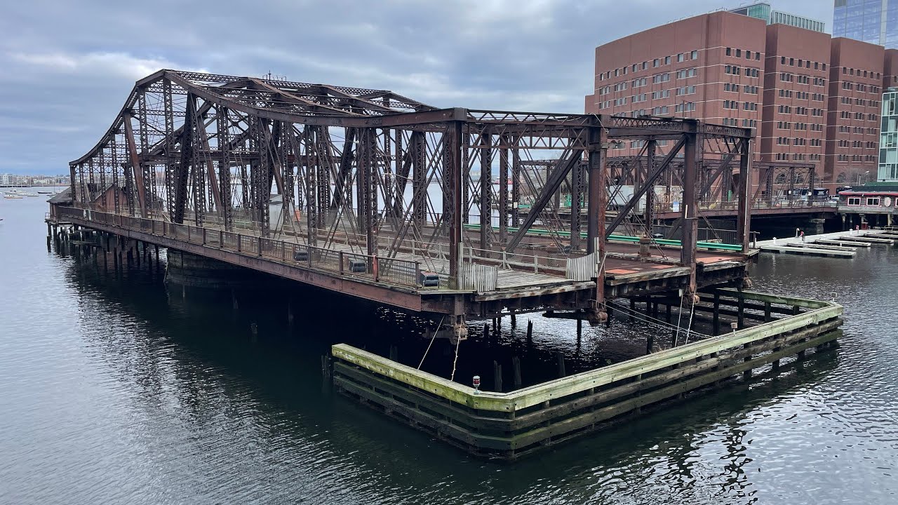 Abandoned Railroad Swing Bridge - Boston, MA - YouTube